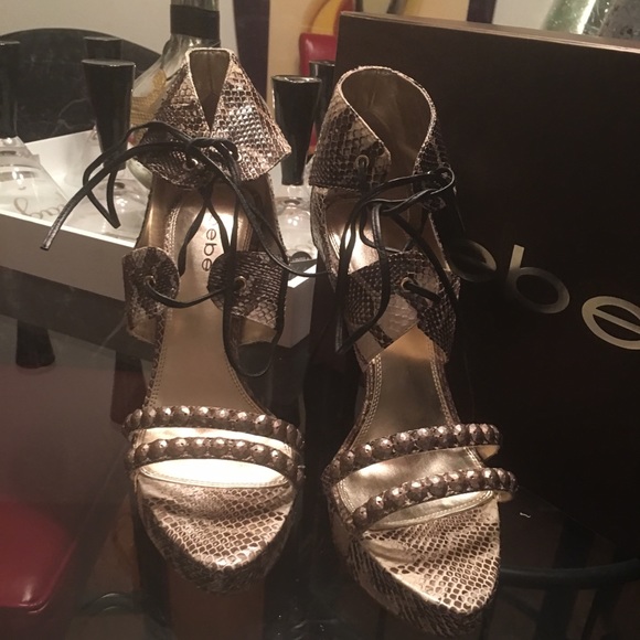 Bebe Beata Heels (Size 10) - Picture 2 of 4